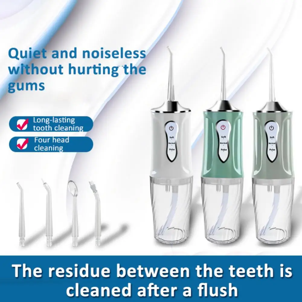 Generic 3 Mode Oral Irrigator Rechargeable Dental Floss Portable Dental
