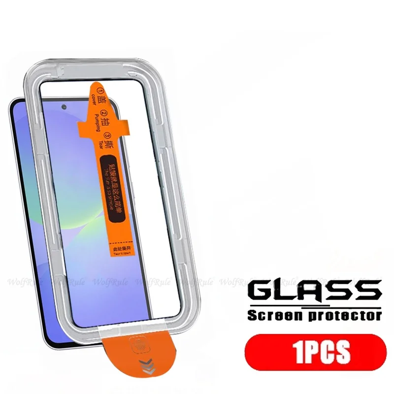 Samsung Galaxy A36 Tempered Glass Screen Protector - 9H HD Full Cover, Dust-Free