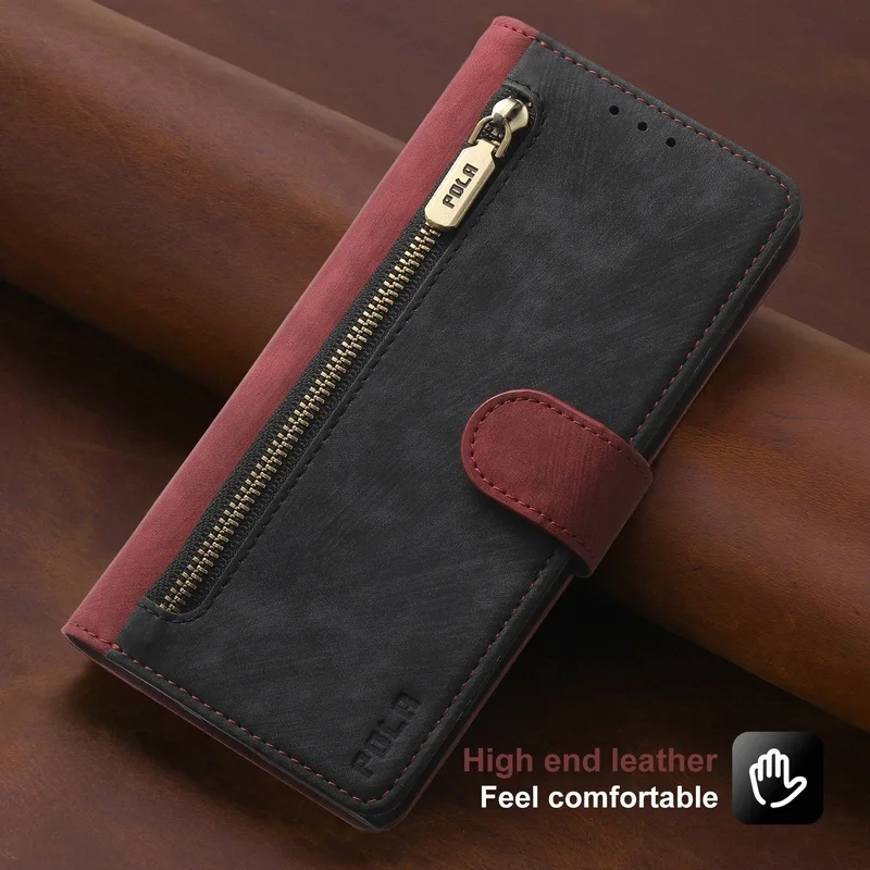 

Multi-Function Leather Cards Slots Zipper Wallet Phone Case For Xiaomi Redmi K40 K40S K50 Pro K20 K30 K30S K30Pro K50 K40 Gaming