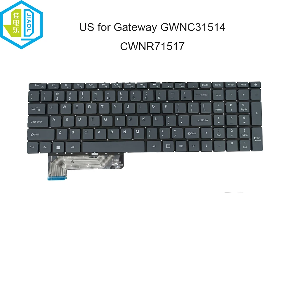 Genuine USA English laptop Keyboard for Gateway GWNC31514 GWNR71517 BK gwnc 31514 bk N15CS9