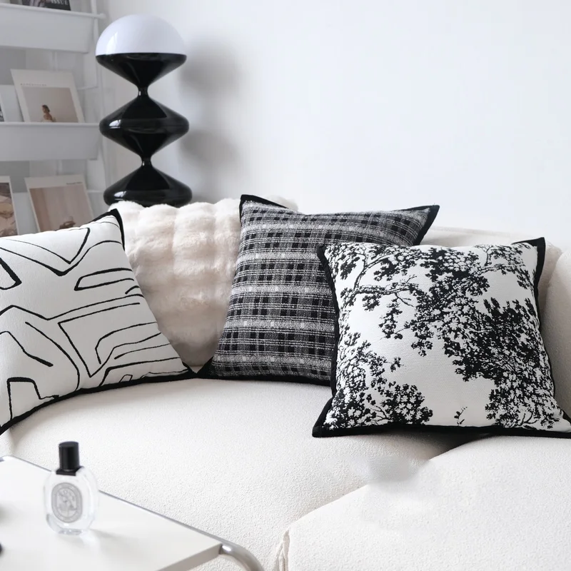 Modern Sofa Cover Cushions Pillows Chair Tassel Designer Filling Cushion  Original Aesthetic Living Room Cojines Home Decor - AliExpress