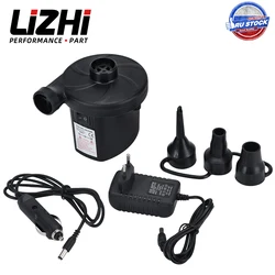 DC 12v Portable Electric Air Pump Air Mattress Boat Car Auto Air Inflatable Pump For Car Camping Inflator