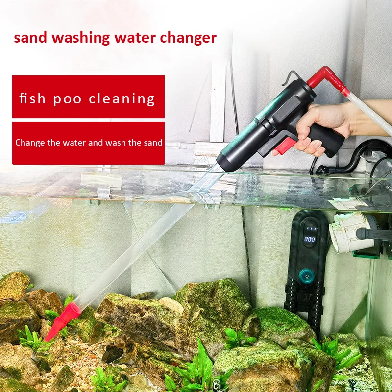 POPETPOP Aquarium Fish Tank Hook Water Changer: With Switch For 1/2, 5/8, 3/4'' Hose - 3 Packs Fish Tank Vacuum Water Filler For Aquarium For Sale | Delran, NJ | Nellis Auction