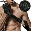 One Pair Gym Gloves with Wrist Wrap Support Half Finger Non Slip Training Gym Workout Gloves for Dumbbells 1