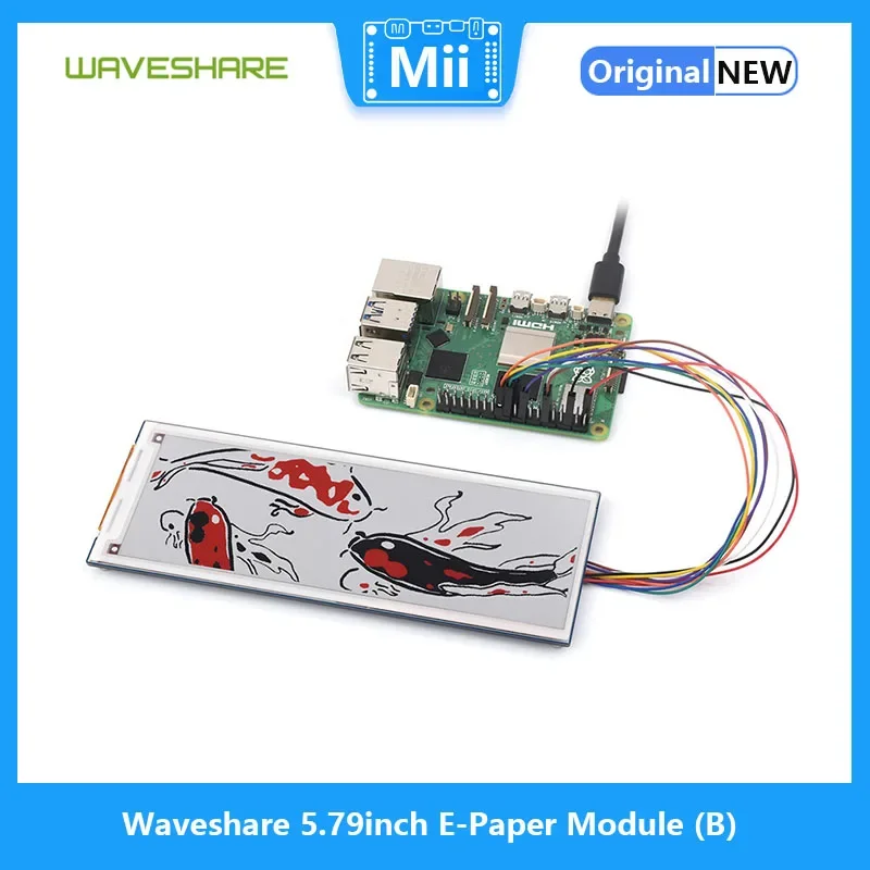 Waveshare    (B),  ũ ÷, , , ȭƮ, SPI ̽,  ,  ø, 5.79 ġ, 792x272