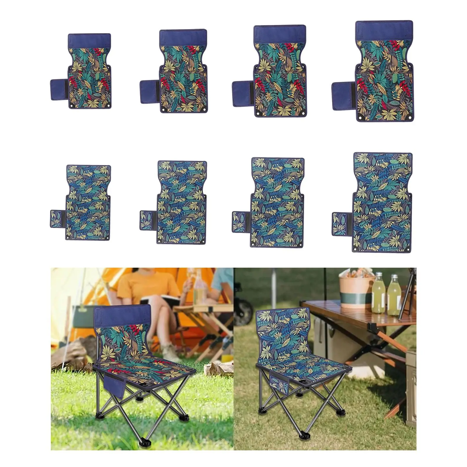 Camping Chair Stool Top Replacement, Accessory Cover for Various Outdoor Events