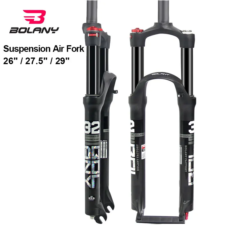 Mtb Bicycle Double Air Chamber Front Fork Air Fork Damping Adjustment 29er Inch Air Pressure Shock Bike Fork - Bicycle Fork AliExpress