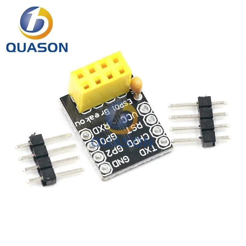 ESP8266 deska do krojenia chleba Adapter do ESP-01 ESP-01S Model ESP8266 Serial do WiFi moduł nadawczo-odbiorczy Breakout moduł UART 2 ESP8266 deska do krojenia chleba Adapter do ESP-01 ESP-01S Model ESP8266 Serial do WiFi moduł nadawczo-odbiorczy Breakout moduł UART - Image 2