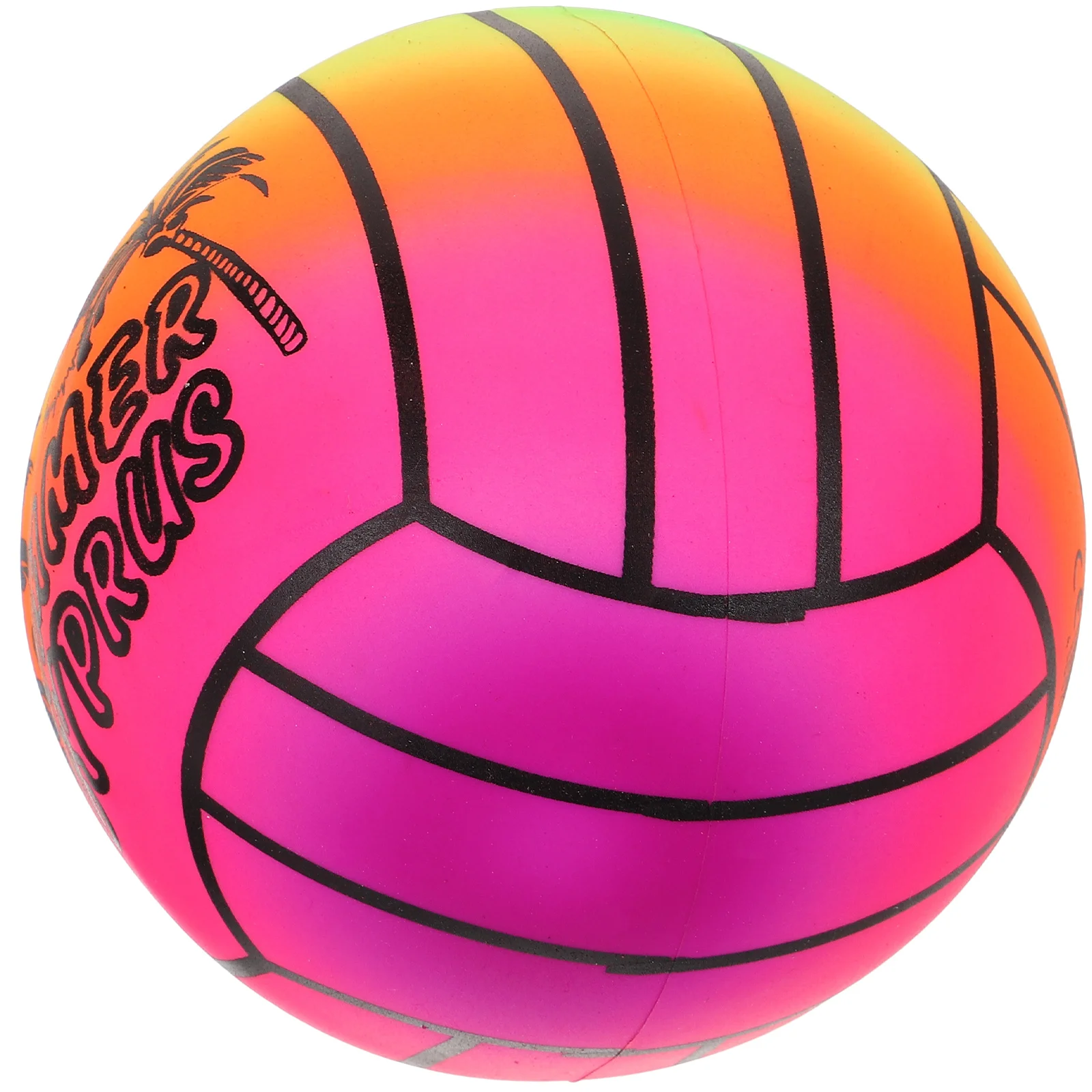 

Thickened Rainbow Pvc Volleyball Children's Inflatable Toy Indoor and Outdoor Sports Equipment Teenagers Beach Balls