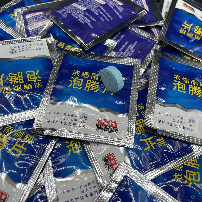 Multi Use Solid Ultra Concentrated Liquid Glass Water Effervescent Sheet Solid Wiper Blade Fine Car Wiper Blade for Wiping Water