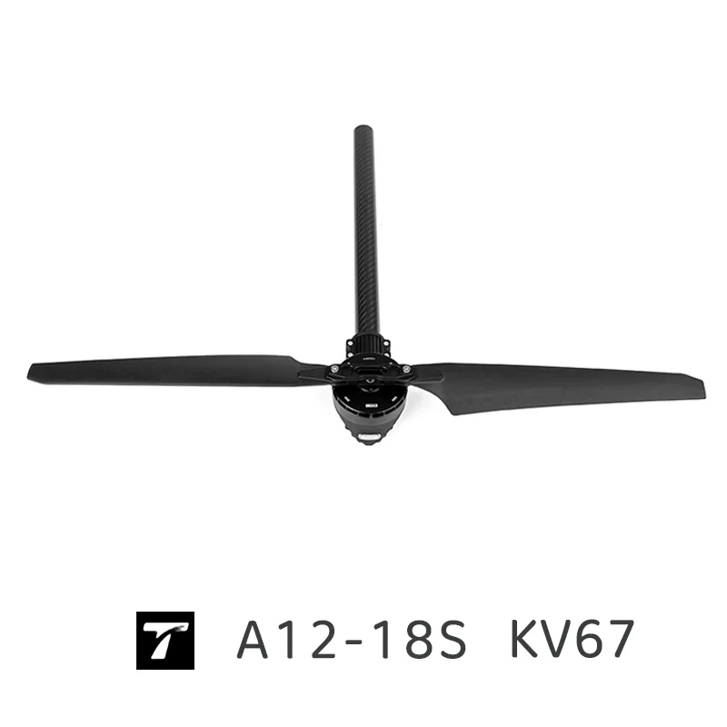 Bras Drone Multirotor Métal 15-18kg Moteur KV67 Blanc