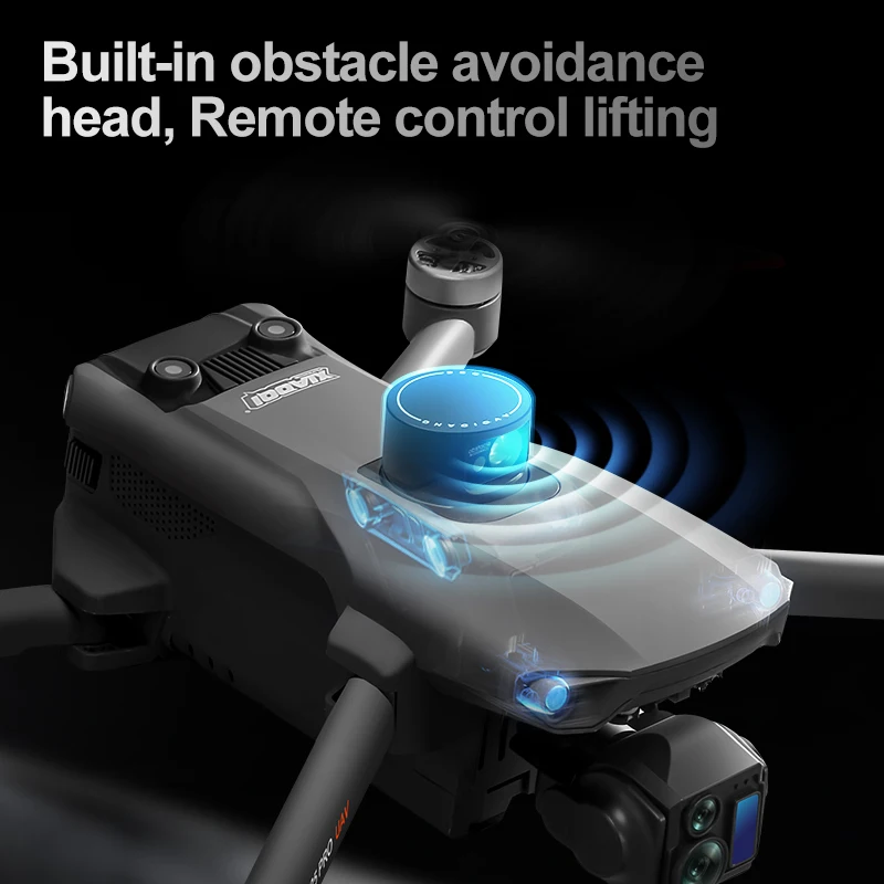 Drone di fascia alta A25PR sistema touch screen gimbal a tre assi 8k stabilizzazione meccanica a tre assi gimbal elettronico anti-vibrazione - immagine 2