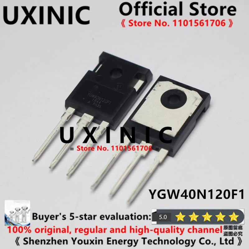 

UXINIC 100% New Imported Original YGW40N120F1 TO-247 IGBT Tube