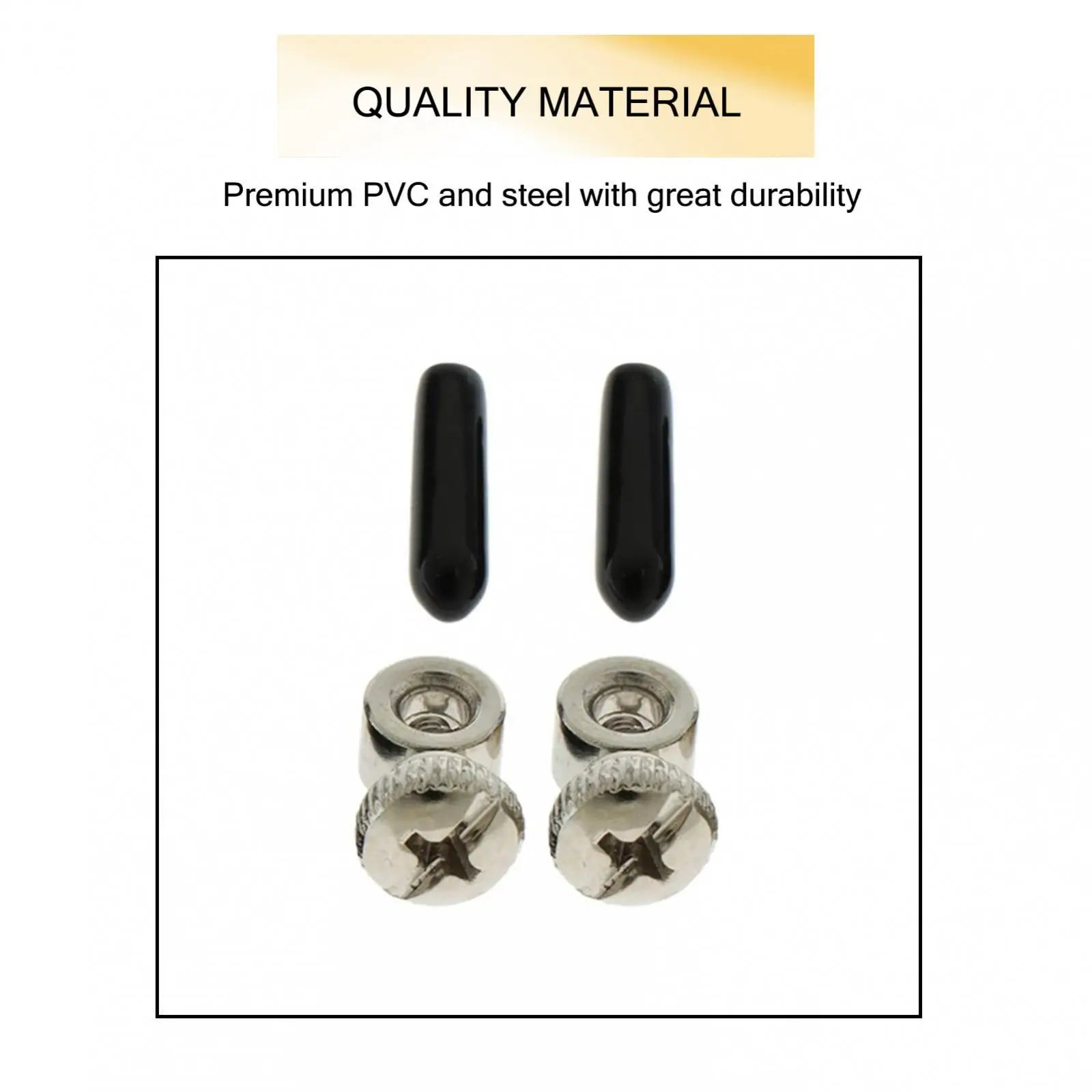 5 Sets Replacement Screws End Caps for Speed Cable Jump Skipping Ropes Cables Accessories Parts Components