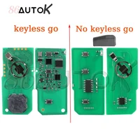 รถรีโมทคอนโทรลกุญแจสําหรับ Toyota Prius 2004 - 2009 Keyless Go Key Fob 4D ชิป 312/433MHz คีย์ FCC MOZB21TG MOZB31EG กุญแจรถ 3
