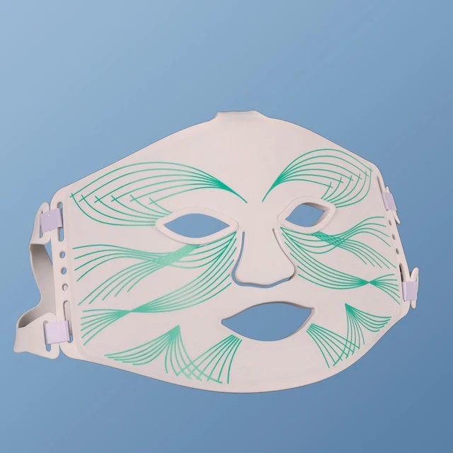 7 Colors LED Face Mask Red Light Therapy Silicone Anti Aging Advanced Photon Mask for Skin Rejuvenation Anti Acne Pore 6