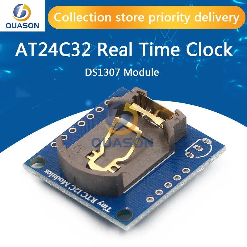 1PCS-The-Tiny-RTC-I2C-modules-24C32-memory-DS1307-clock-RTC-module-for ...