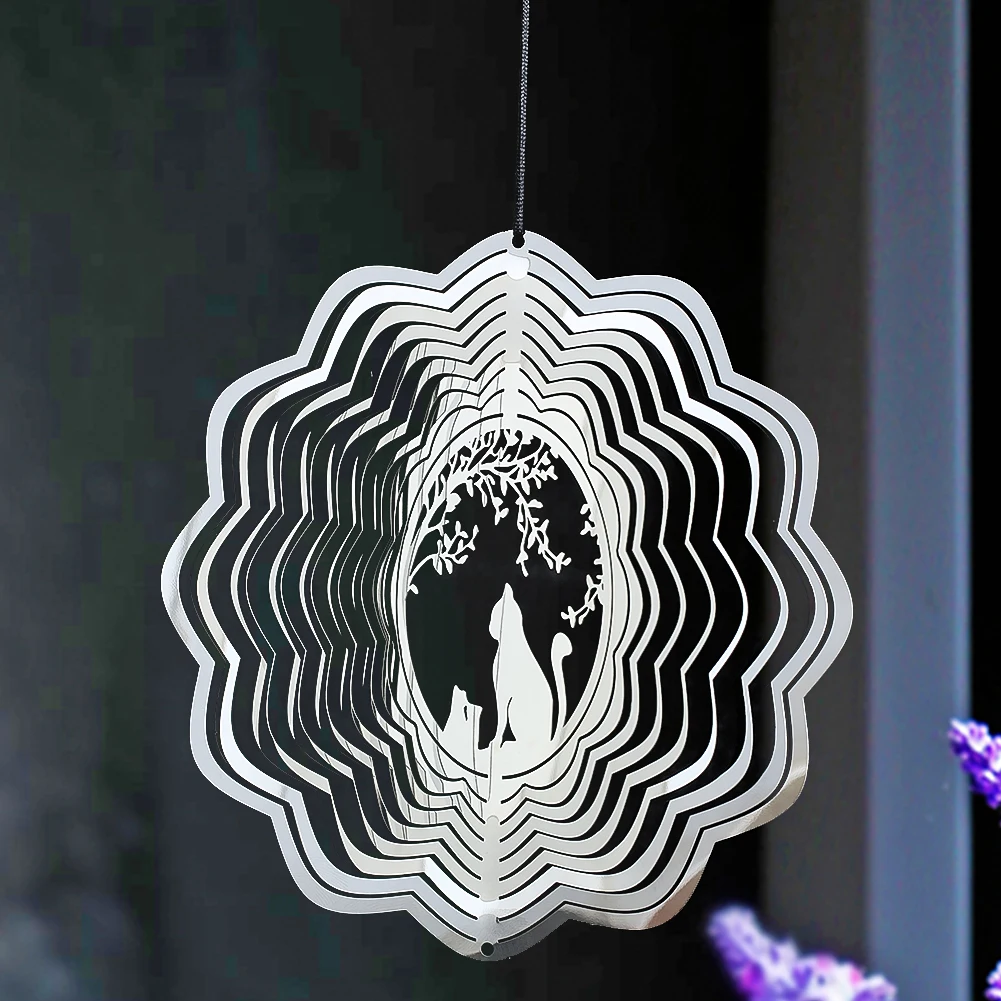Kawaii Cat Wind Spinner Catcher Wind Chimes wind chimes,wind chime,wind spinner catcher