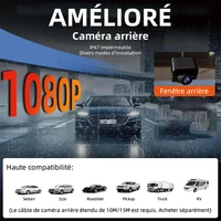 E-ACE 3 canaux 4K Dashcam boîte noire enregistreur vidéo caméra cabine infrarouge Support WIFI GPS Vision nocturne Mode de stationnement voiture Dvr 6