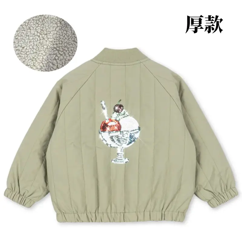 Children's Jackets 2026Fall And Winter Fashion Cartoon Lamb Wool Girls Jacket Cotton Warm Cute Boys Coat Children's Clothing - Image 14
