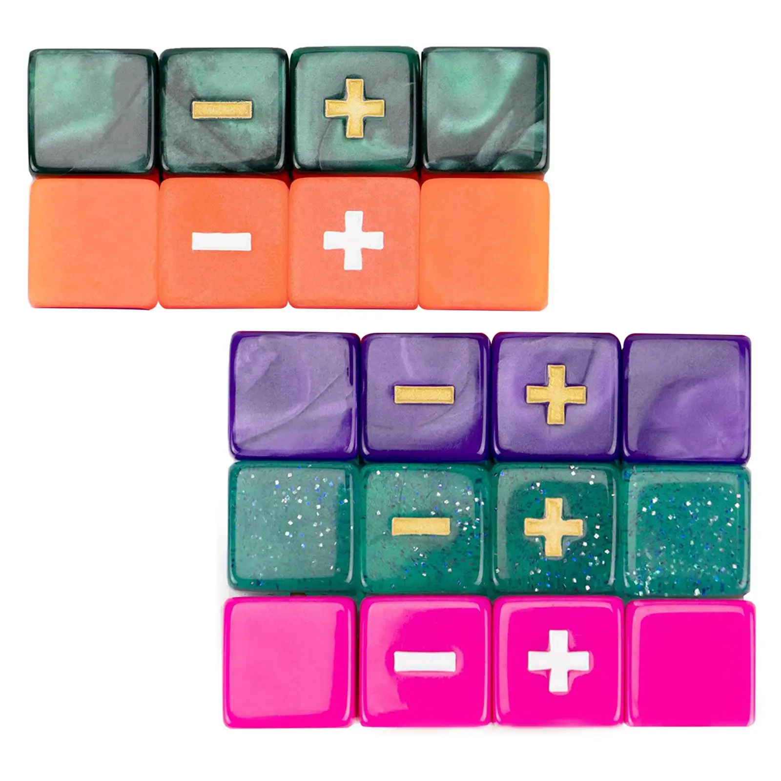 Set of 20 Educational Dice for Kids - Math Learning Tools and Gifts