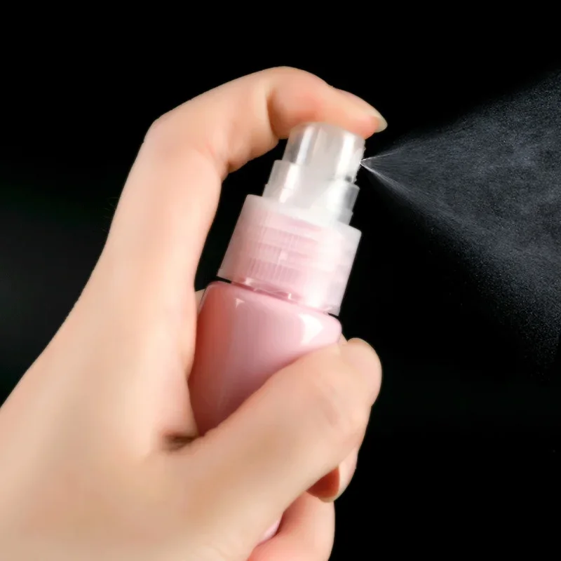 10ml/30ml/50ml Macaron Spray Bottle Fine Fog Spray Bottle Cosmetics Packaging Portable Travel Refillable Bottle Plastic Bottles