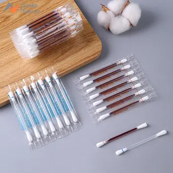 의료용 알코올 일회용 응급 면봉, 요오드 면봉, 소독 면봉, 어린이 성인 아기 면봉, 50-100 개/로트