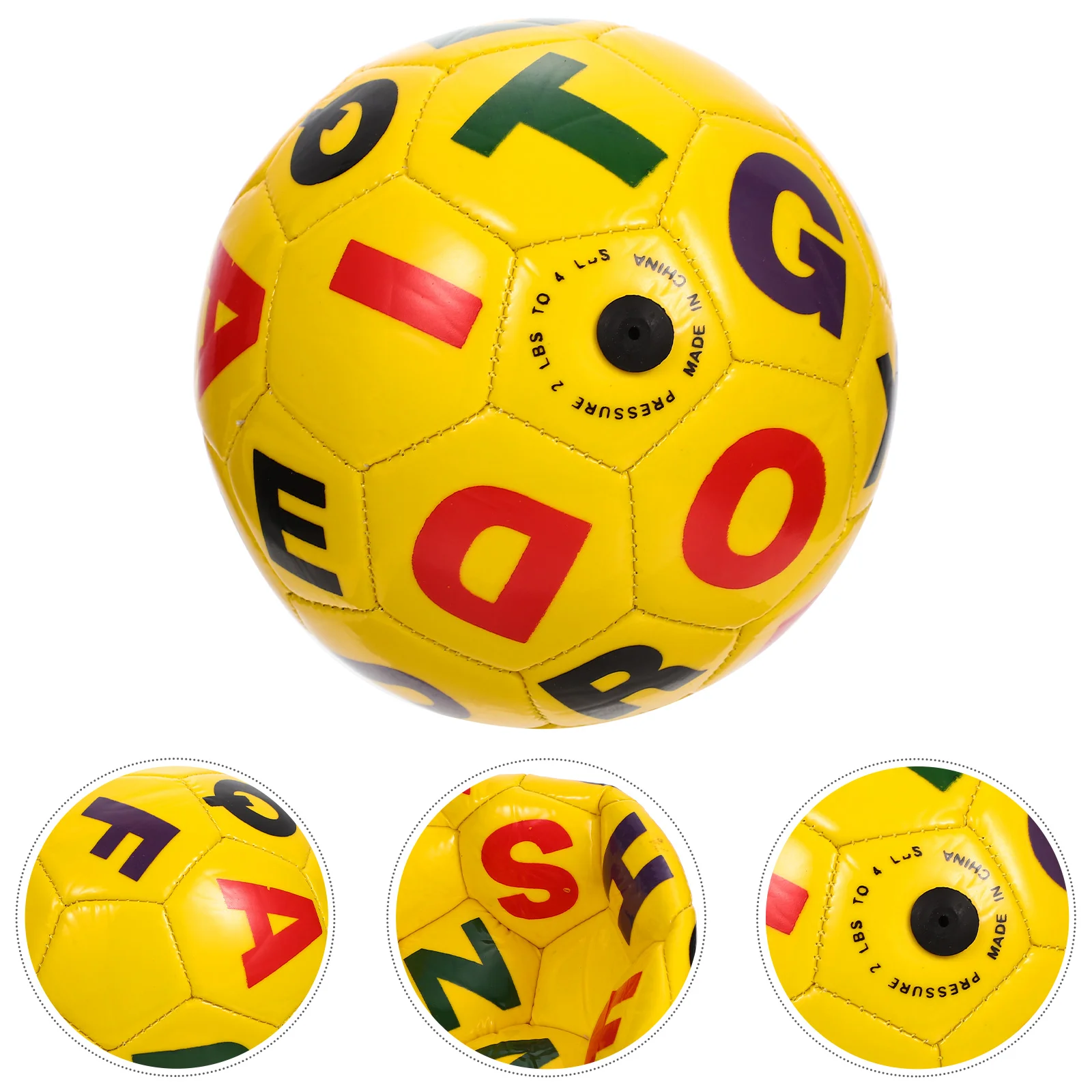 

Children's Pvc Football Balls for Kids Inflatable Soccer Toddler Toy Plaything Childrens Toys