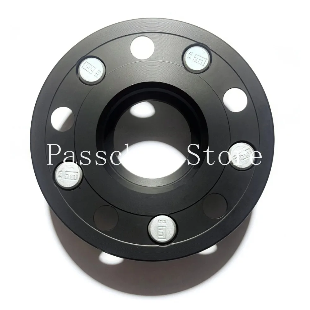 2개 30mm 휠 어댑터 PCD 5x114.3 CB 67.1mm 러그 스터드 M12x1.5 미쓰비시 랜서 EVO 아웃랜더 이클립스용