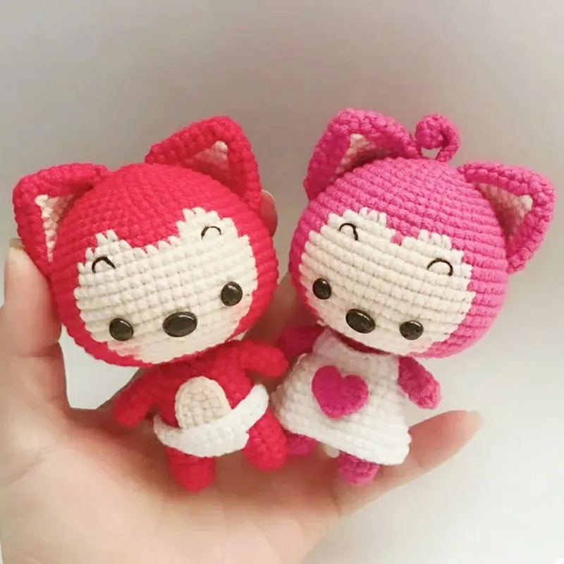 2pcs/Handwoven Exquisite and Cute Cartoon Ali Doll Exquisite and Beautiful Keychain Backpack Pendant Car Decoration Gifts to
