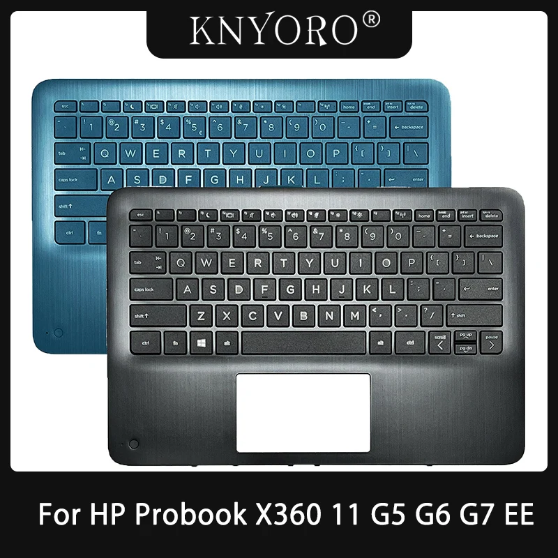 Original do Teclado Superior para hp Palmrest do Portátil Nova Tampa Superior us M03759-b31 L83983001 hp Probook X360 11 g5 g6 g7 ee Case
