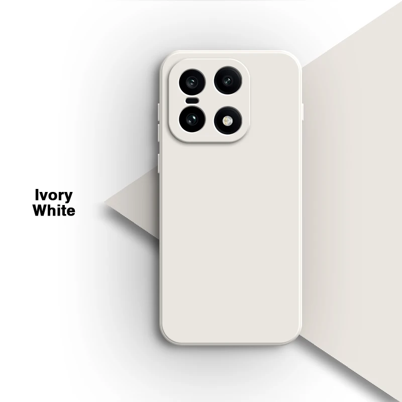 Luxurious Soft Silicone Phone Case with Lens Protection and Internal Flocking Design