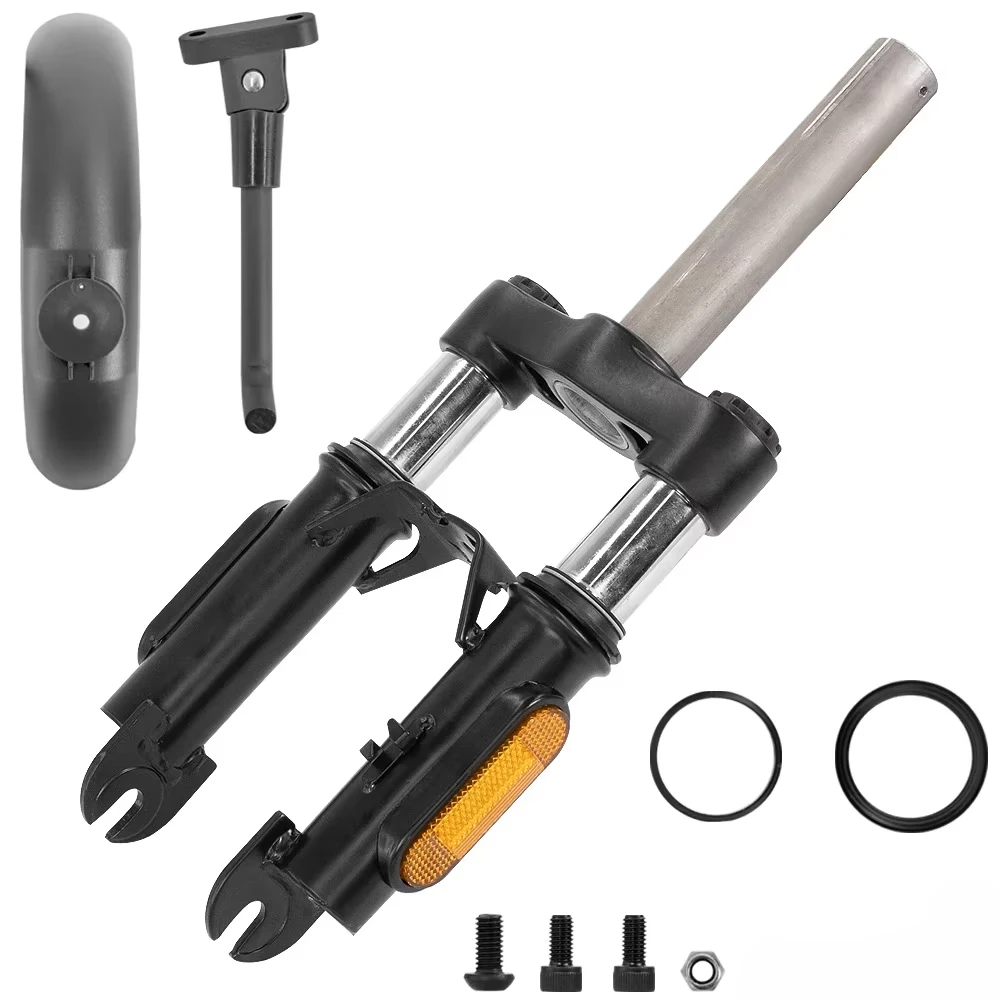 Modified Front Fork Suspension Kit Shock Absorber Front Fender for Xiaomi M365 Pro 1S MI3 Essential Lite Electric Scooter Parts