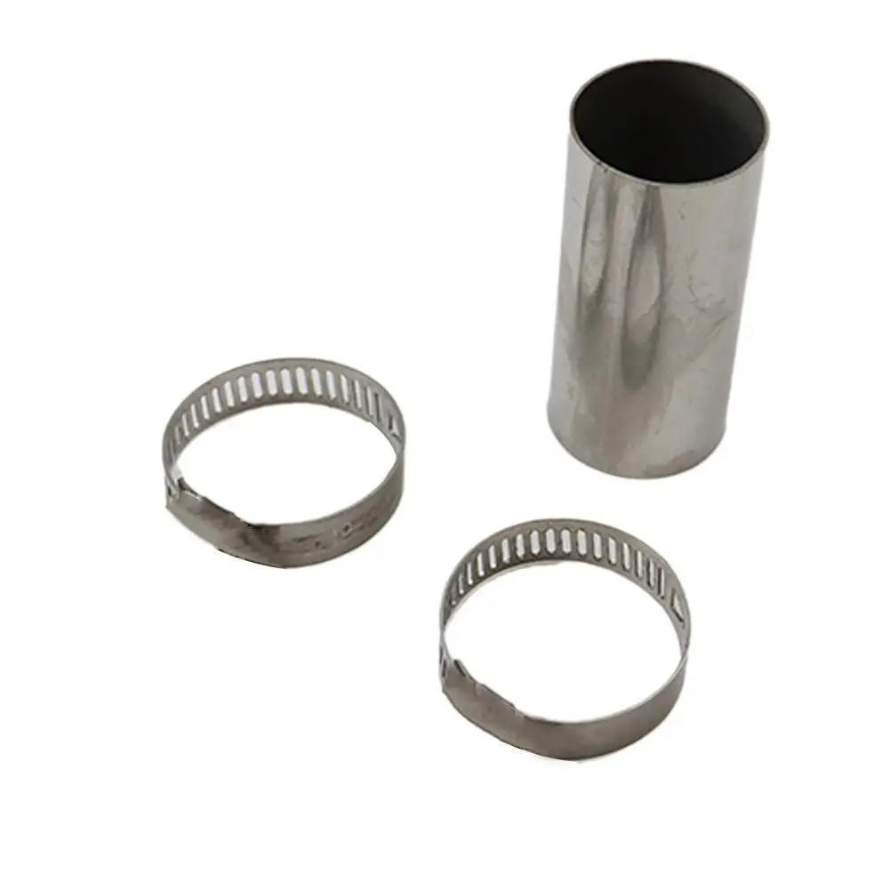 4mm Heater Exhaust Pipe Connector Air Parking Heater Stainless Steel Gas Vent Hose With Clamps For Eberspacher