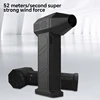 1 PC Violent Fan High Speed Turbofan with High Air Volume Brushless Charging Handheld Outdoor Car Fan 1