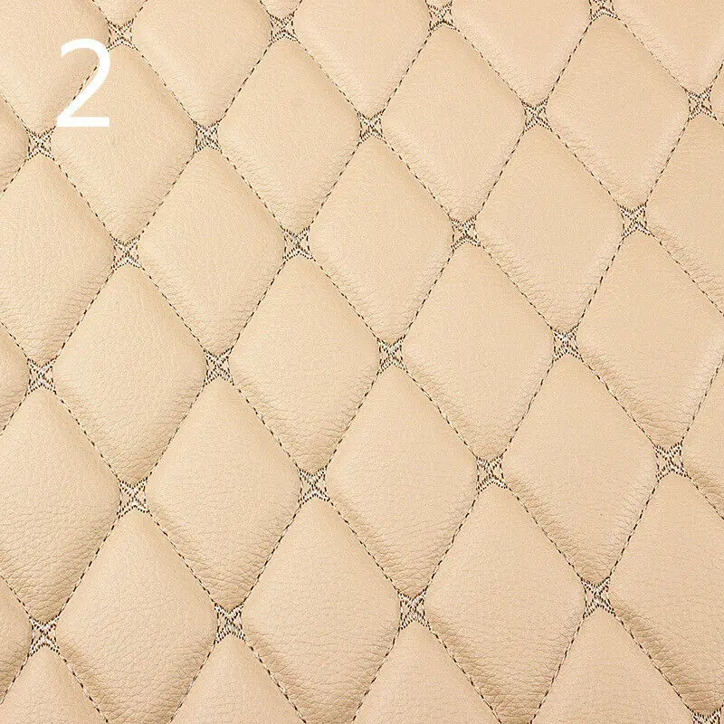 Quilted Faux Leather Fabric – Car & Home Upholstery Material 2