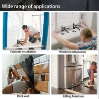 Nouvel outil de levage manuel, bras permettant d'économiser du travail, panneau de porte, cloisons sèches, panneau d'armoire de levage, ajusteur de hauteur de carrelage, outils d'ascenseur 6