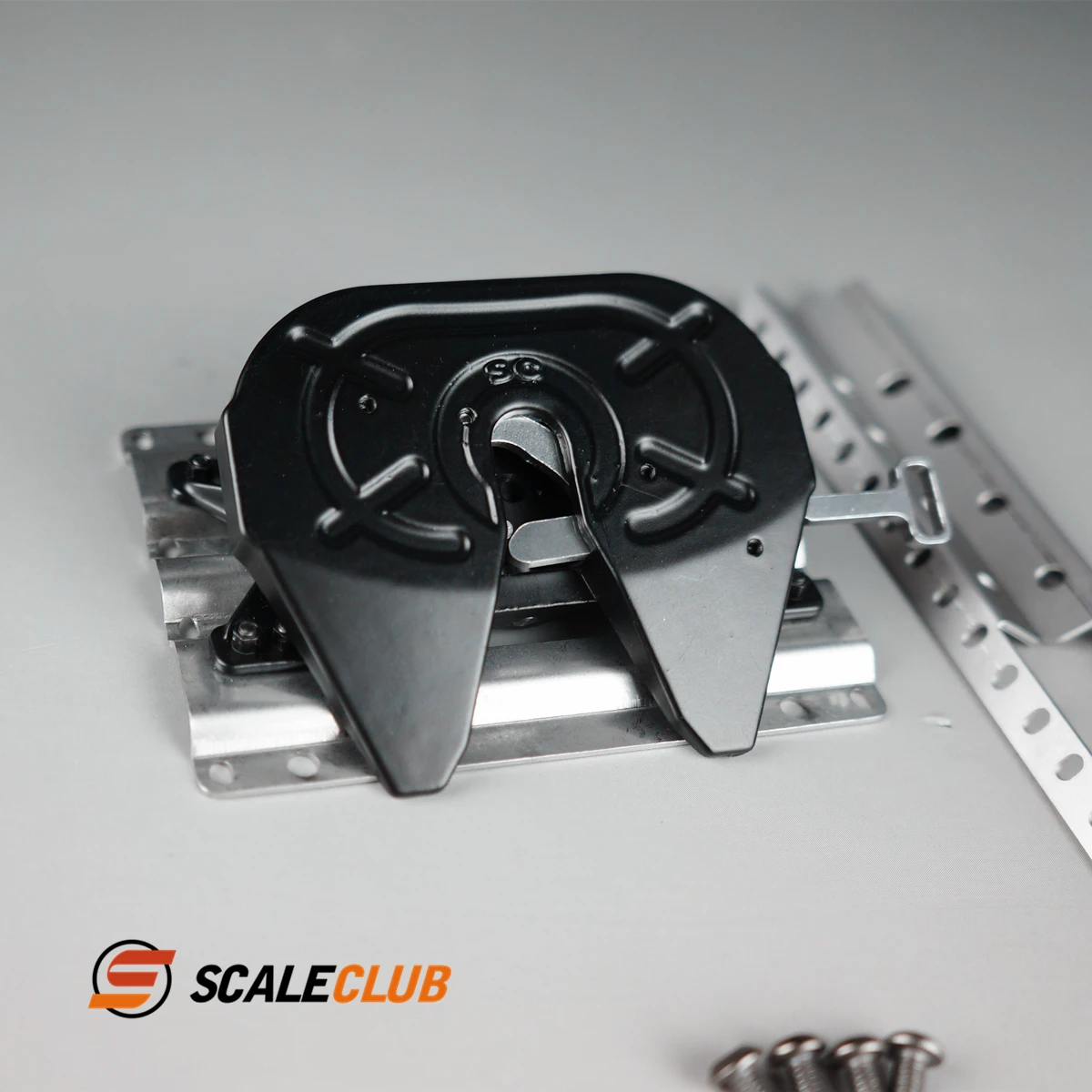 

Scaleclub 1：14 Tractor Truck Heavy Hauling Metal Cross Grinding Disc Base For Tamiya Lesu For Scania Man Volvo Car Parts