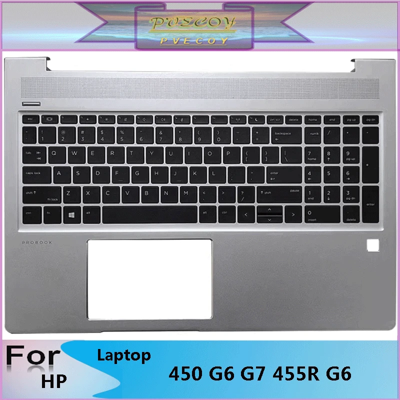 

New Original For HP Probook 450 G6 G7 455R G6 ZHAN66 PRO 15 G2 G3 Laptop Palmrest Case Keyboard US English Version Upper Cover