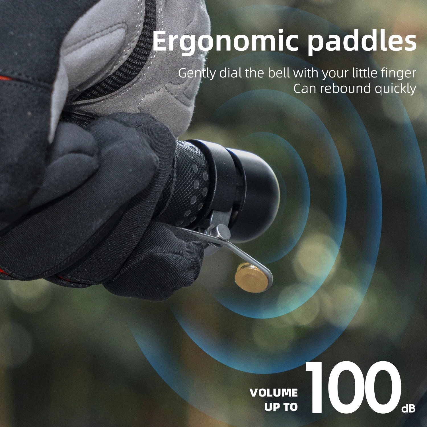 ROCKBROS Loud Bike Bell 100dB 6