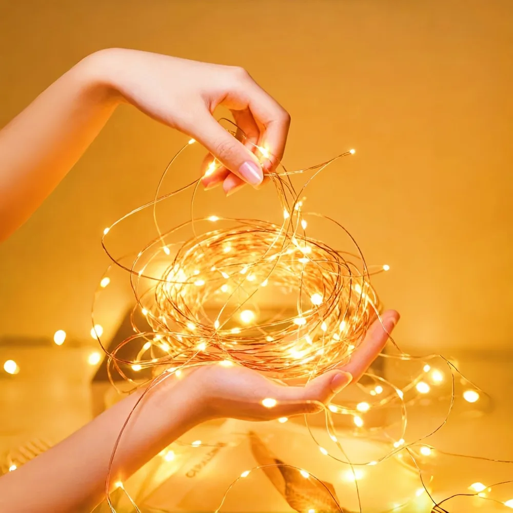 Enchanting LED Fairy String Lights for Garden and Home Decor