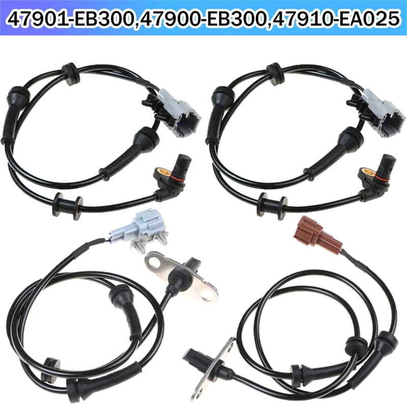 

Front Rear Left Right ABS Wheel Speed Sensor For Nissan Navara D40 Pritsche Spare Parts 47901-EB300 47900-EB300 47910-EA025