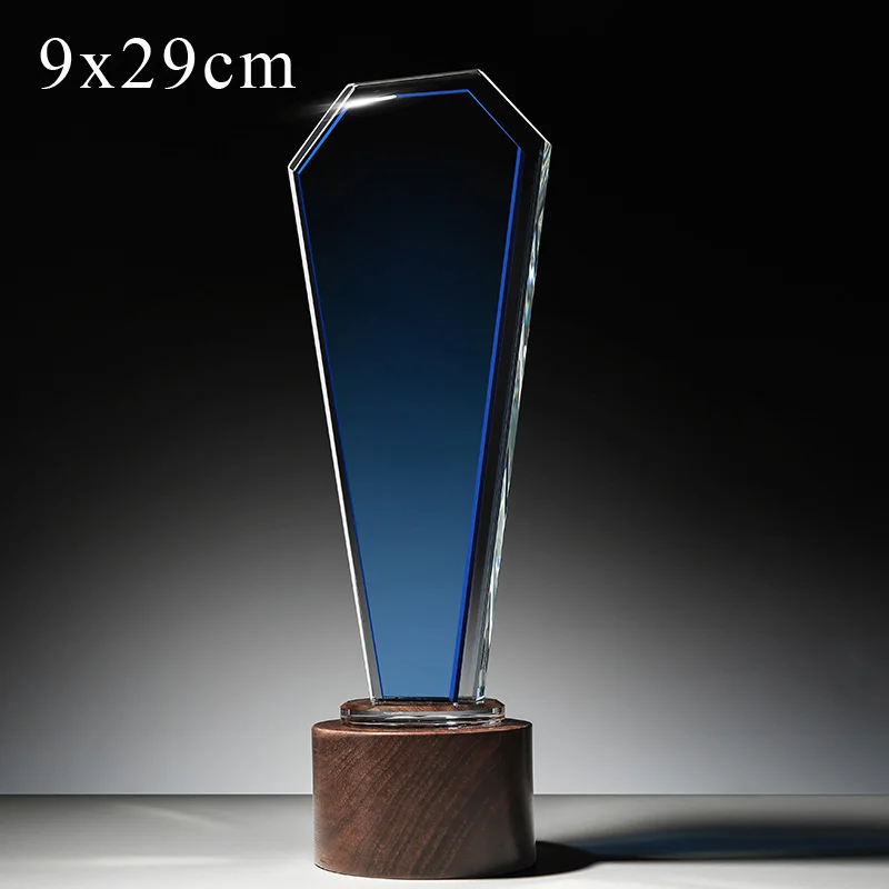 Trofeo de cristal personalizado, Burbuja personalizada, premio de excelente  empresa, vidrio con letras personalizado, alto grado, 1 ud.