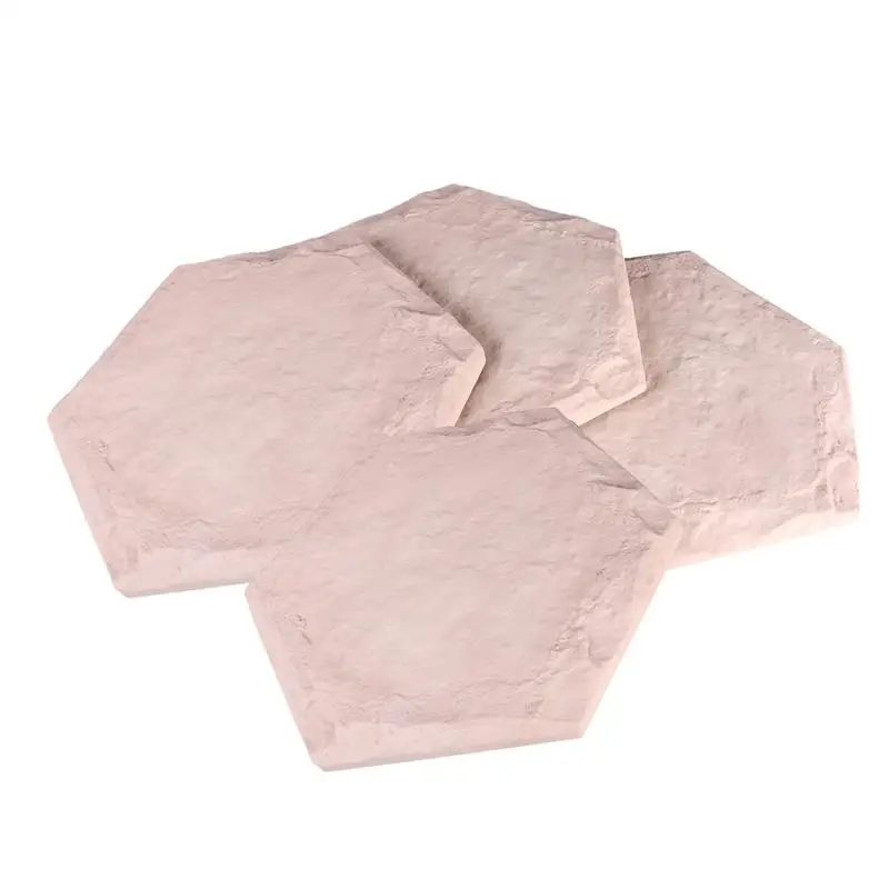 Stepping Stones Outdoor Pathway Pavers Stepping Stones Large Landscaping Step 4 Pcs Decorative