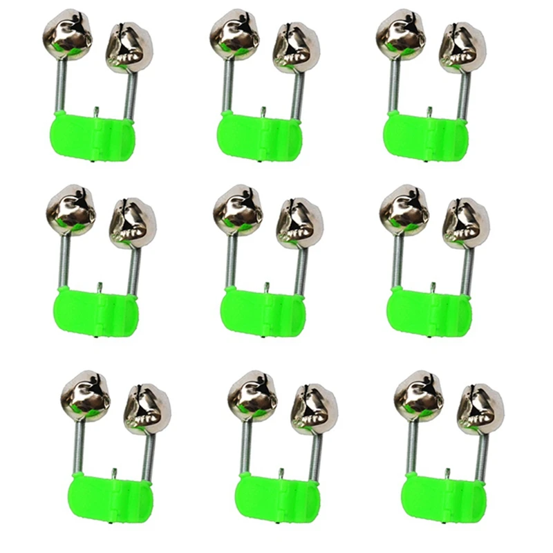 

300 Pcs Fishing Bell Alarm Sea Pole Clamp Bell Fishing Rod Clamp Tip Clip Bellsaccessories