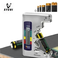 Cyfrowy Tester baterii wyświetlacz LCD C D N AA AAA 9V 1.5V bateria telefonu guzik pojemność sprawdź detektor pojemność narzędzie diagnostyczne 1