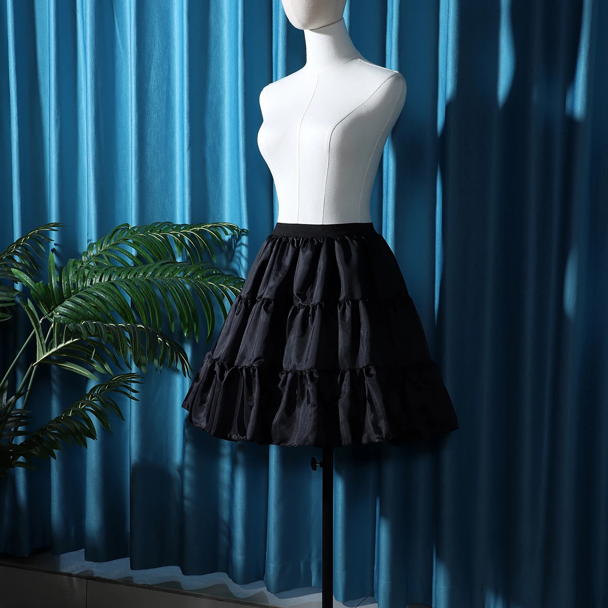 Skirt support lolita adjustable daily support violence cotton candy cloud support boneless soft yarn petticoat petticoat skirt petticoat underskirt lolita petticoat