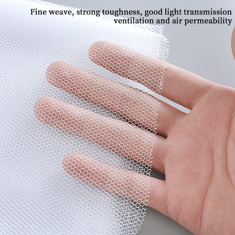 Window mosquito net mosquito net anti mosquito door curtain 1/2/3pcs window mosquito net self-adhesive anti mosquito door mesh DIY free cutting net insect curtain screen