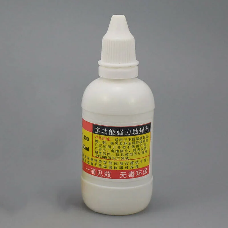 

50ml-Stainless Steel Flux Soldering Paste Liquid Solder-Tool Quick Welding Effective Liquid Welding Materials Soldering-Tools