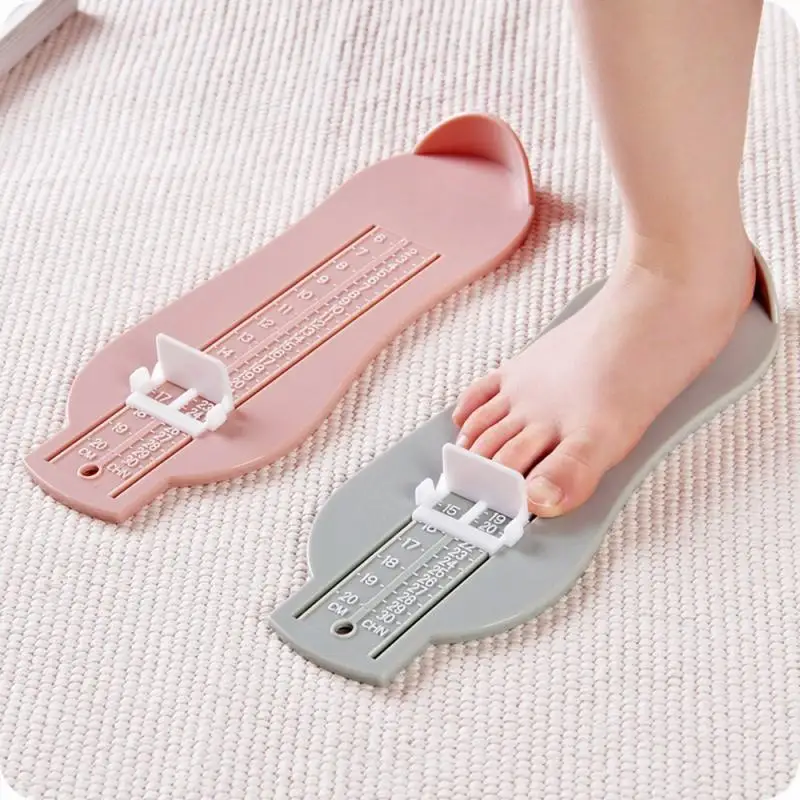 2pcs Kid Infant Foot Measure Gauge Tape Measure Set Shoes Size Ruler